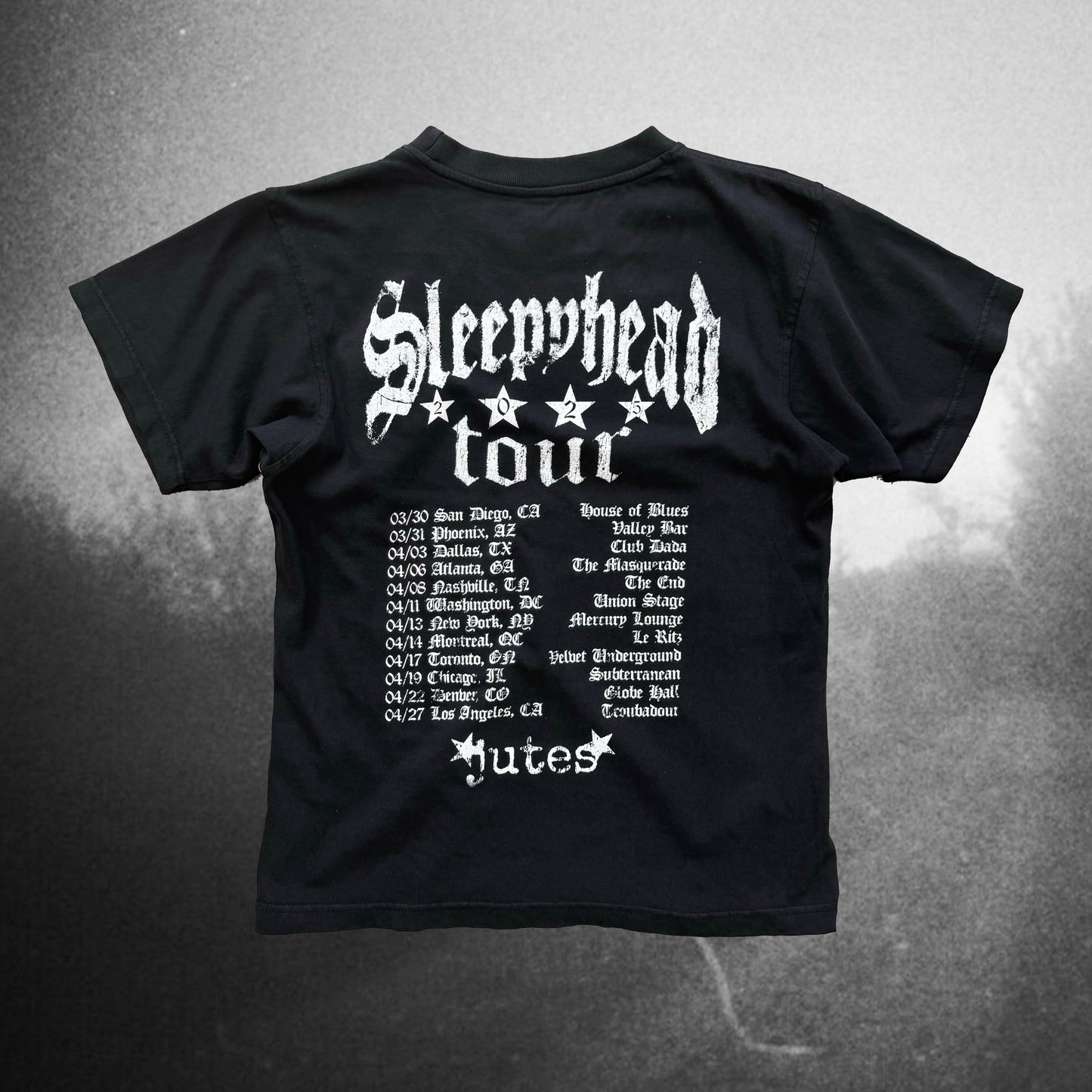 Sleepyhead Tour Leg 1 Tee